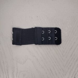 Women's Black Adjustable Bra Strap